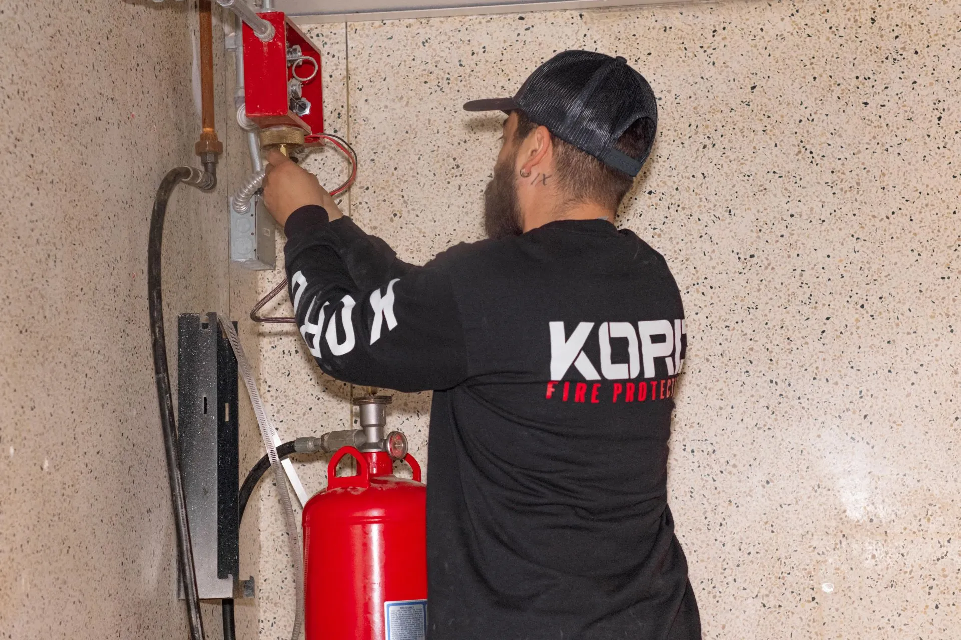 fire suppression system inspection