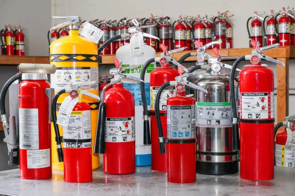 fire extinguisher service catalog