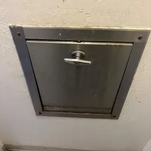 fire rated laundry chute door