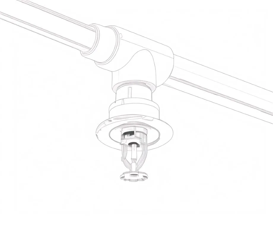 fire sprinkler repair diagram