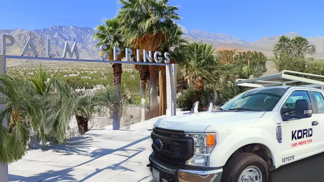 Palm Springs Fire Protection | Fire Sprinklers | Fire Suppression