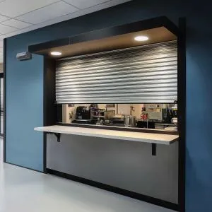 service counter fire doors