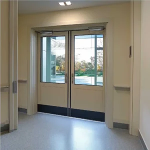 swinging fire door install