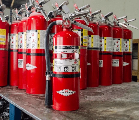 commercial fire extinguisher service