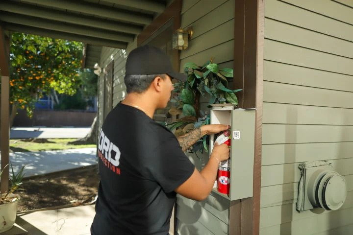 fire extinguisher installation standard