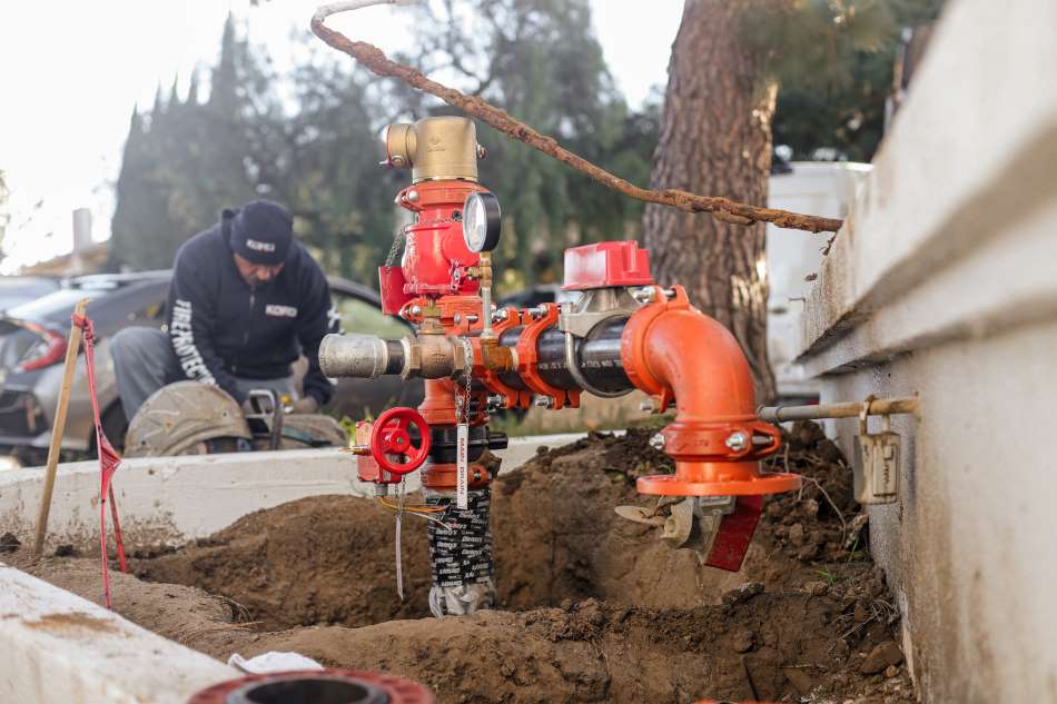 Bakersfield fire sprinkler repair