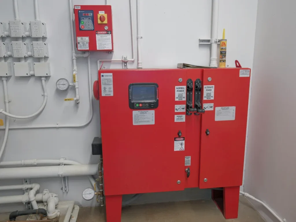 electric fire pump controller