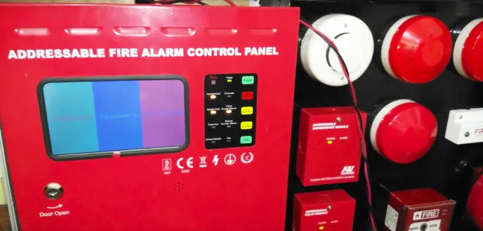 addressable fire alarm control panel-1