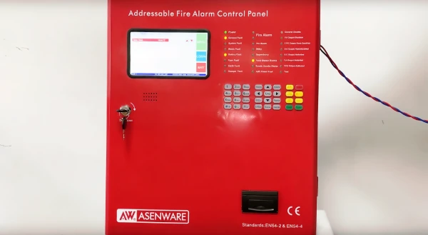 addressable fire alarm control panel