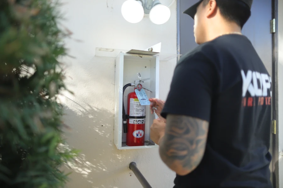 Fire Extinguisher Cabinets Inspection