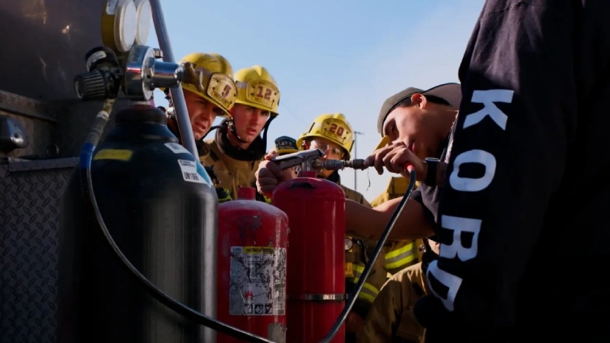 Fire Fighter Extinguisher Training