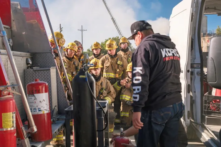 LAFD Fire Extinguisher Training