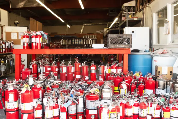 replacing fire extinguishers