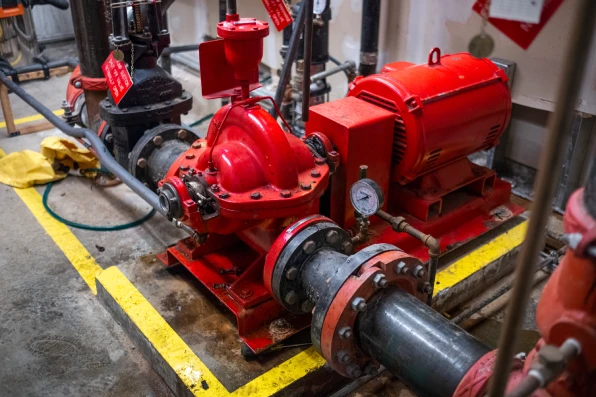 horizontal fire pump