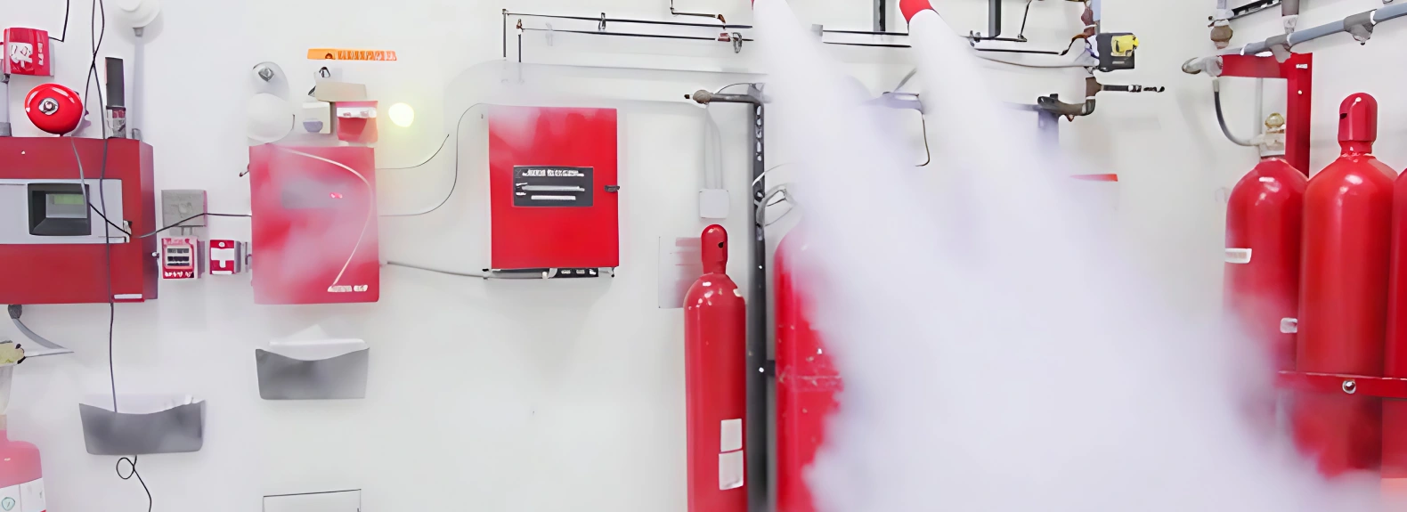 gas-based fire suppression systems