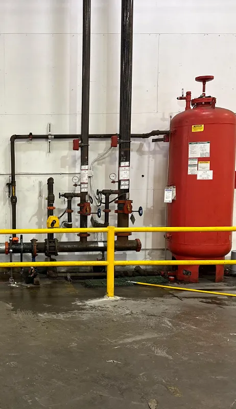 dry pipe fire sprinkler system