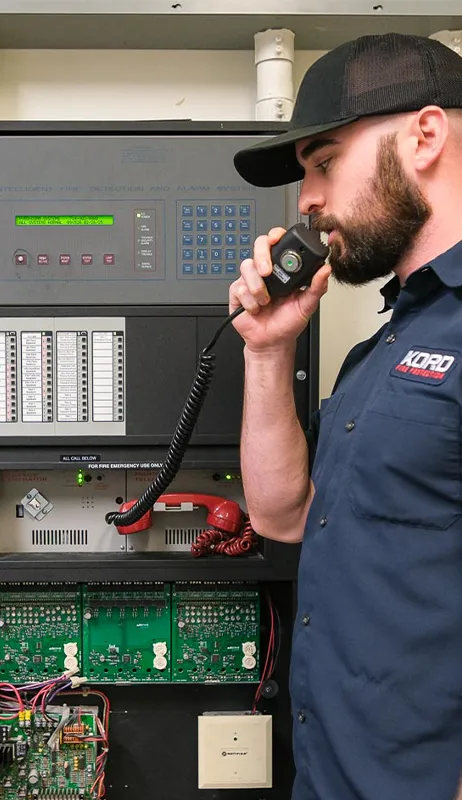 fire suppression monitoring