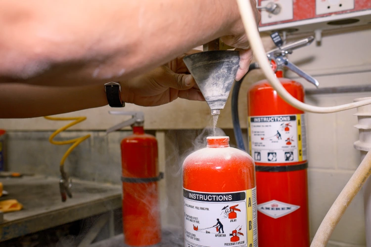 Fire Extinguisher Monthly Inspection & Annual Service
