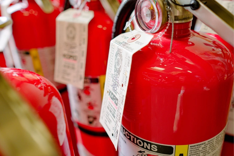 fire extinguisher monthly inspection