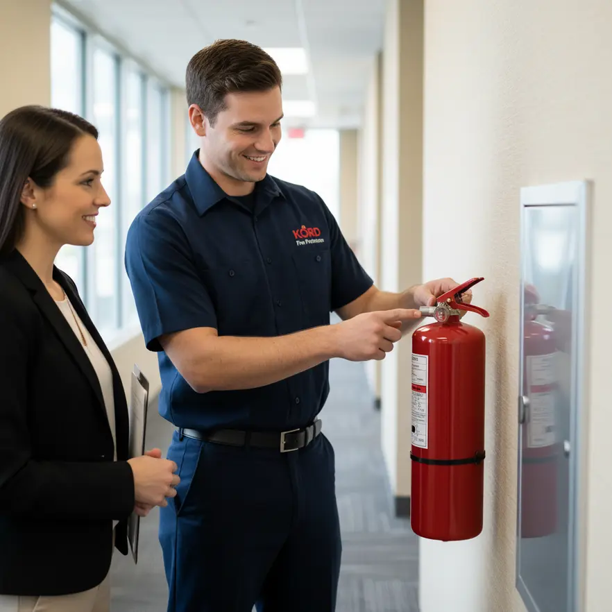 Scheduled fire extinguisher appointment benefits