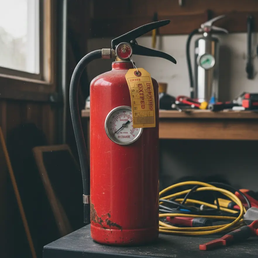 Expired Fire Extinguisher Disposal and Safety Guide