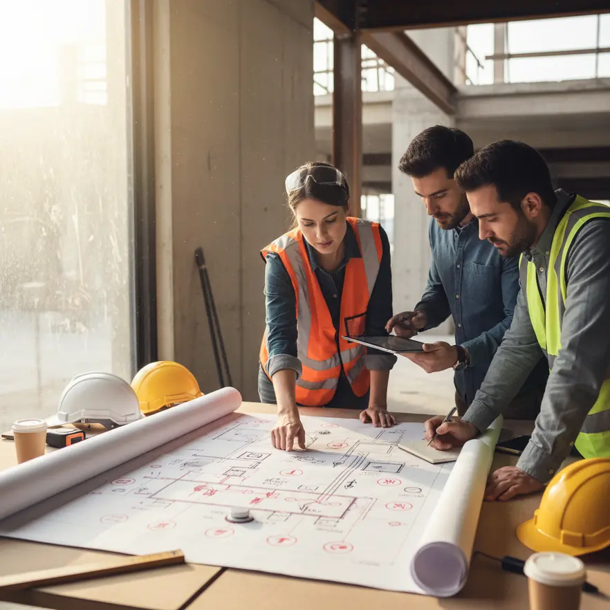 Fire alarm planning during new construction