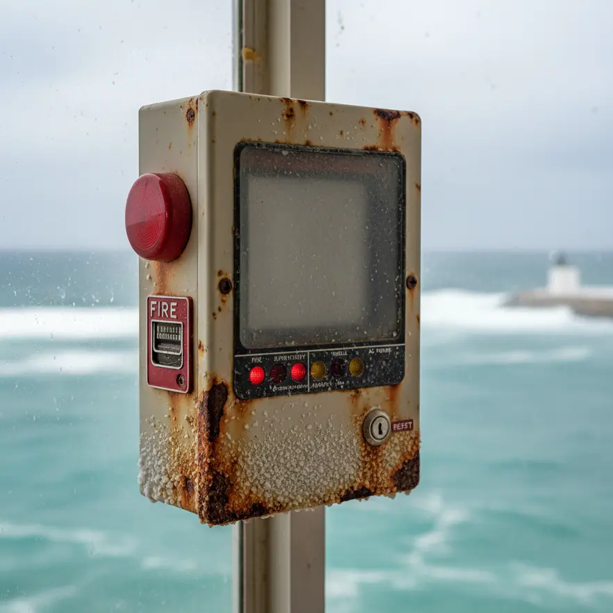 Coastal Humidity and Fire Alarm Corrosion in Santa Monica