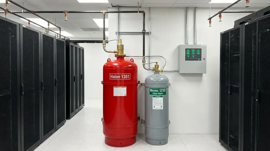Halon fire suppression alternatives