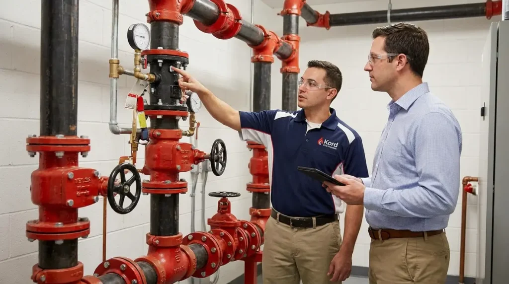 Kord Fire Protection's Wet Sprinkler System Inspection