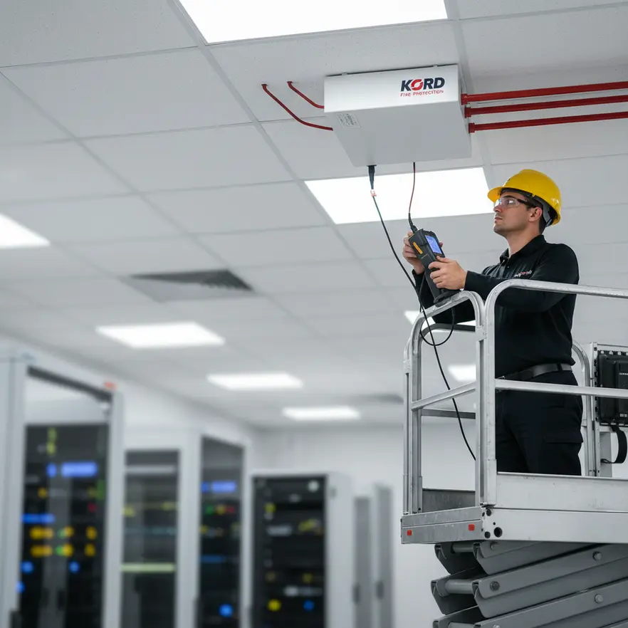Modern data center fire protection overview