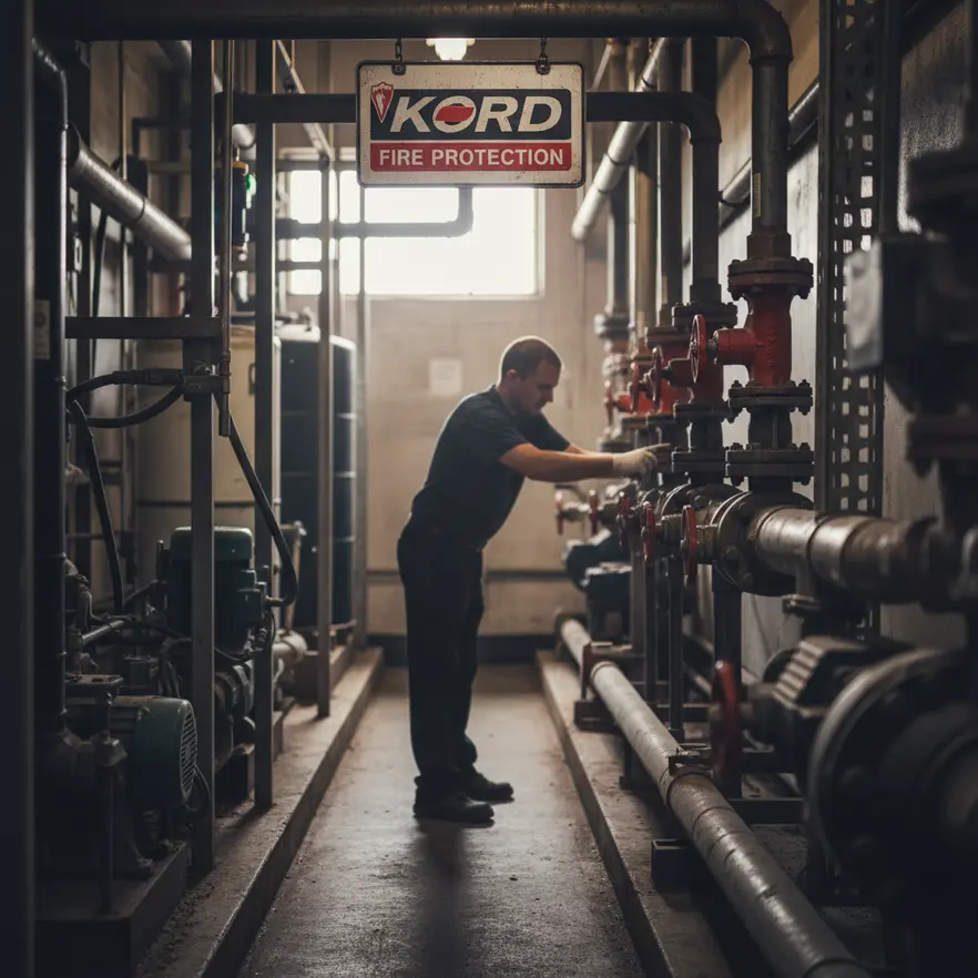 Mechanical rooms and sprinkler layouts