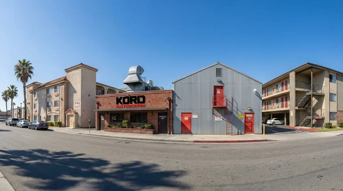 Anaheim building applying NFPA life safety codes