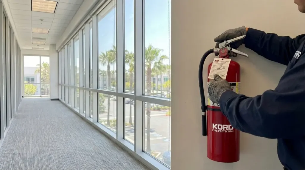 Extinguisher guidelines for Orange county companies