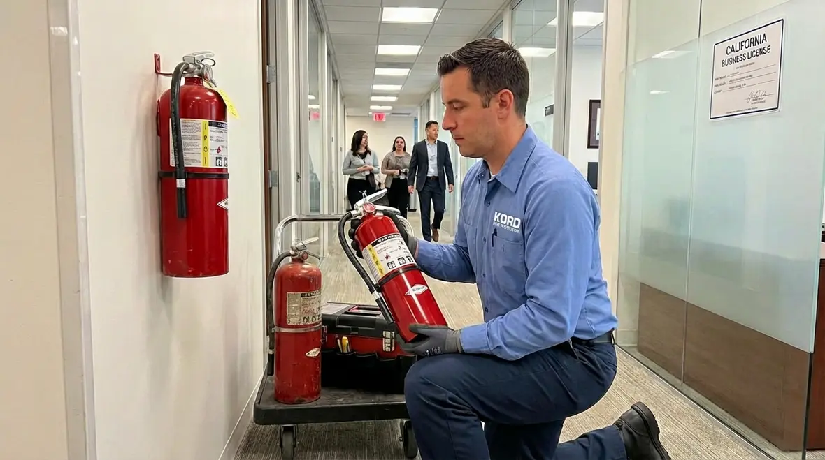 California Fire Extinguisher Replacement Rules for Business