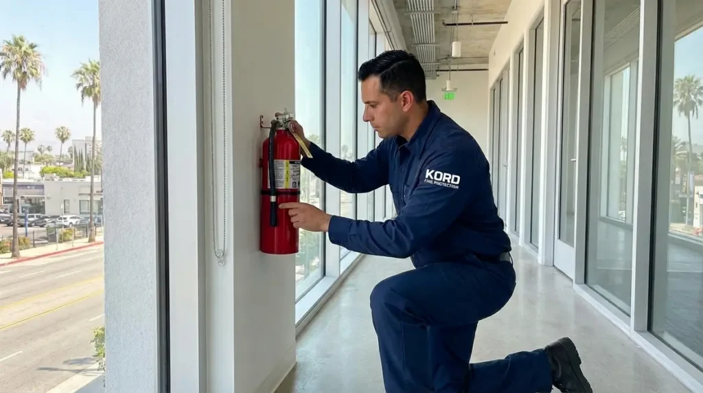 Fire extinguisher requirements Los Angeles
