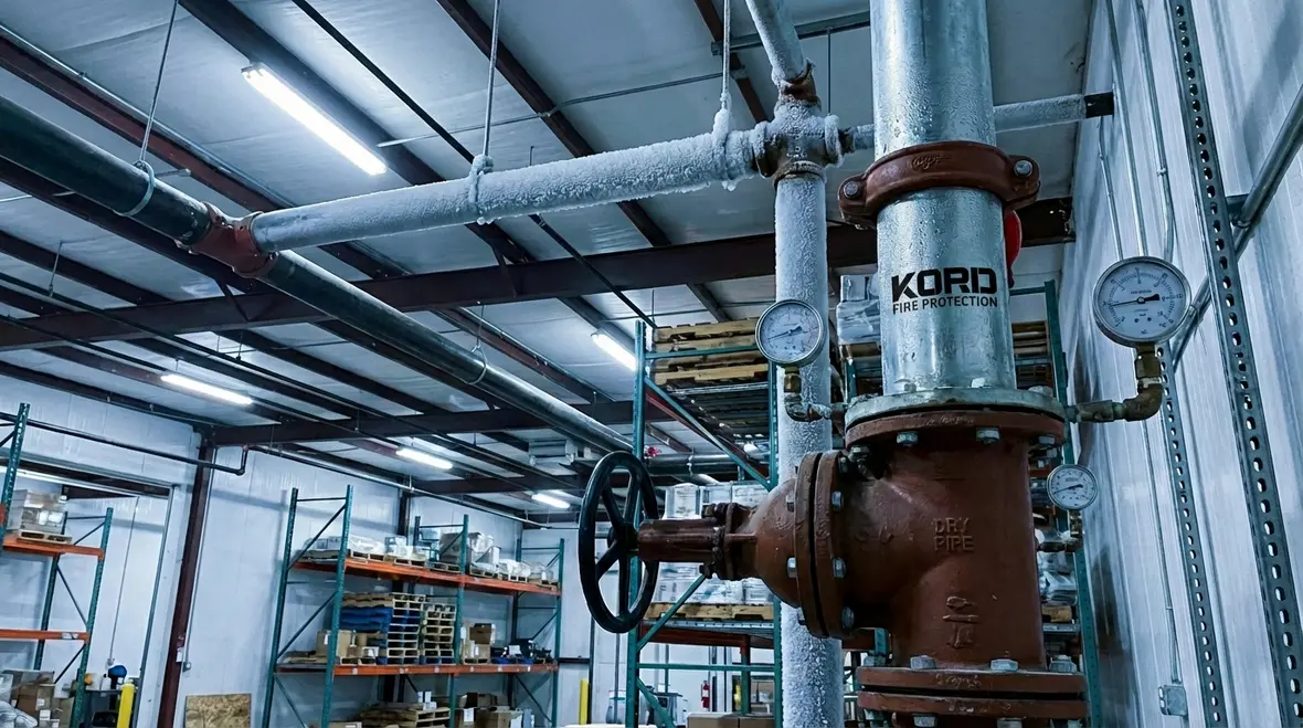 Dry Fire Sprinkler System Operation in Cold Areas