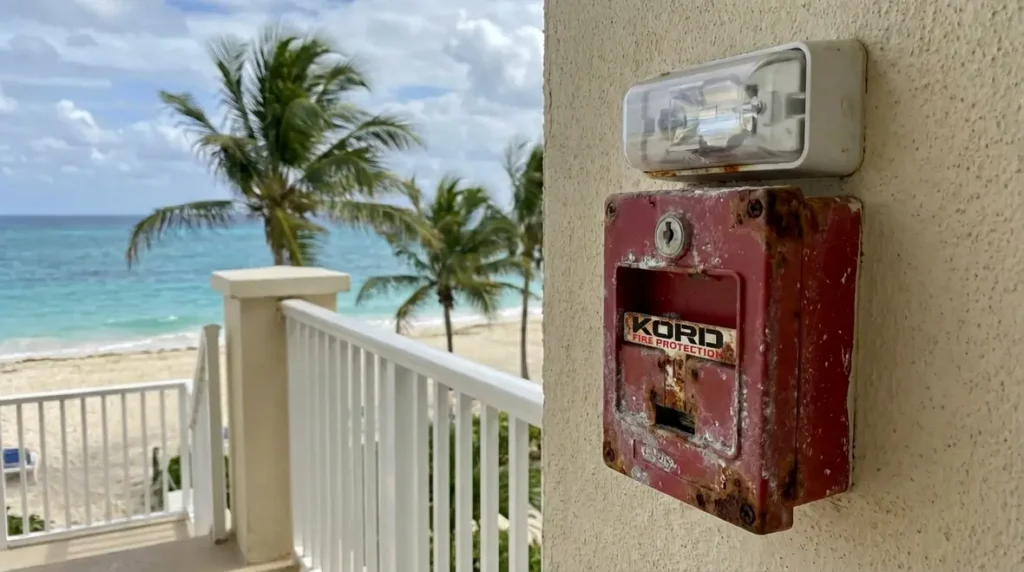 fire alarm in island environments