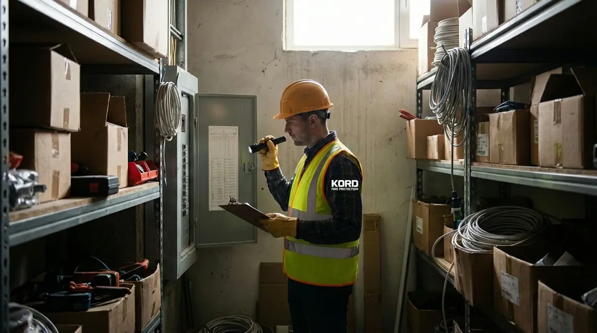 Hands on fire extinguisher training session with LA staff