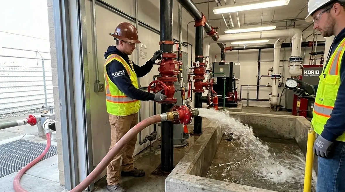 Fire Sprinkler System Flushing Procedure Guide