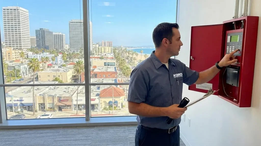 fire system annual testing in santa monica