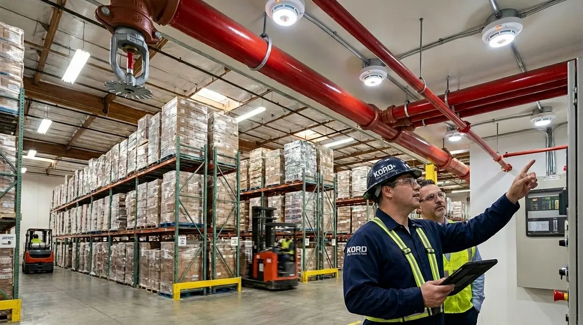 Advanced fire protection systems for Fontana warehouses