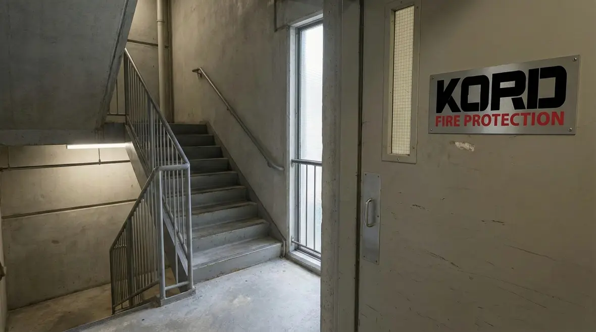 California building exit signage and illumination