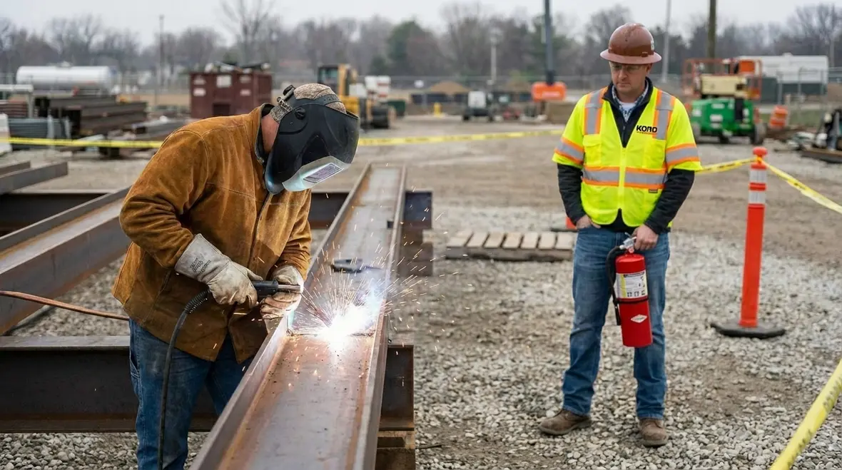 Hot work and temporary heating safety on California construction sites