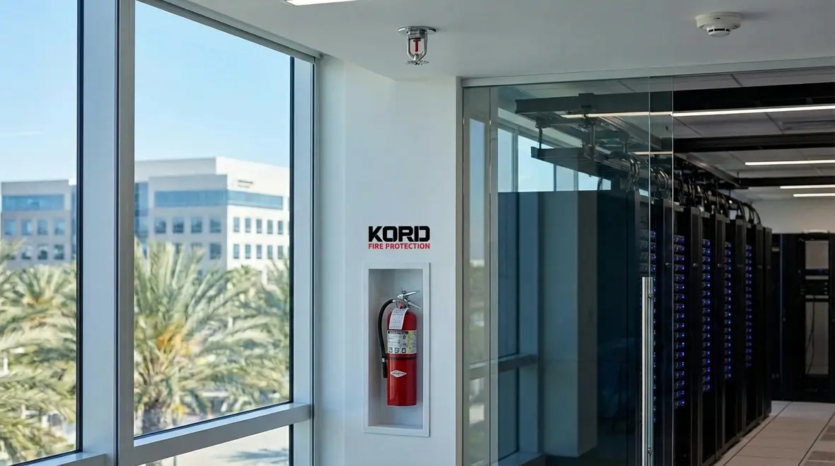 Fire protection compliance for Irvine tech campuses