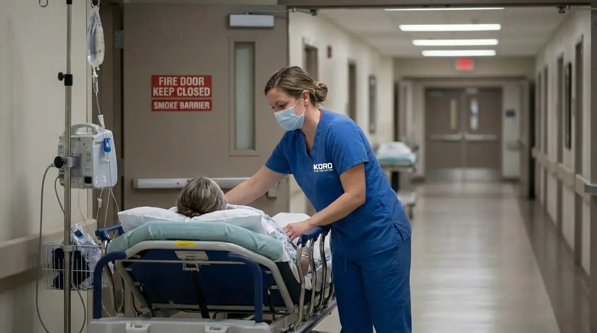 Hospital fire safety systems overview