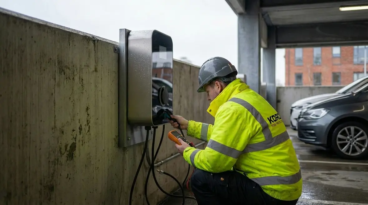 Industrial electrical systems maintained by Kord Electric