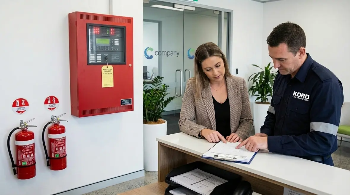 Diagram illustrating annual, quarterly, and monthly fire inspection layers in Los Angeles