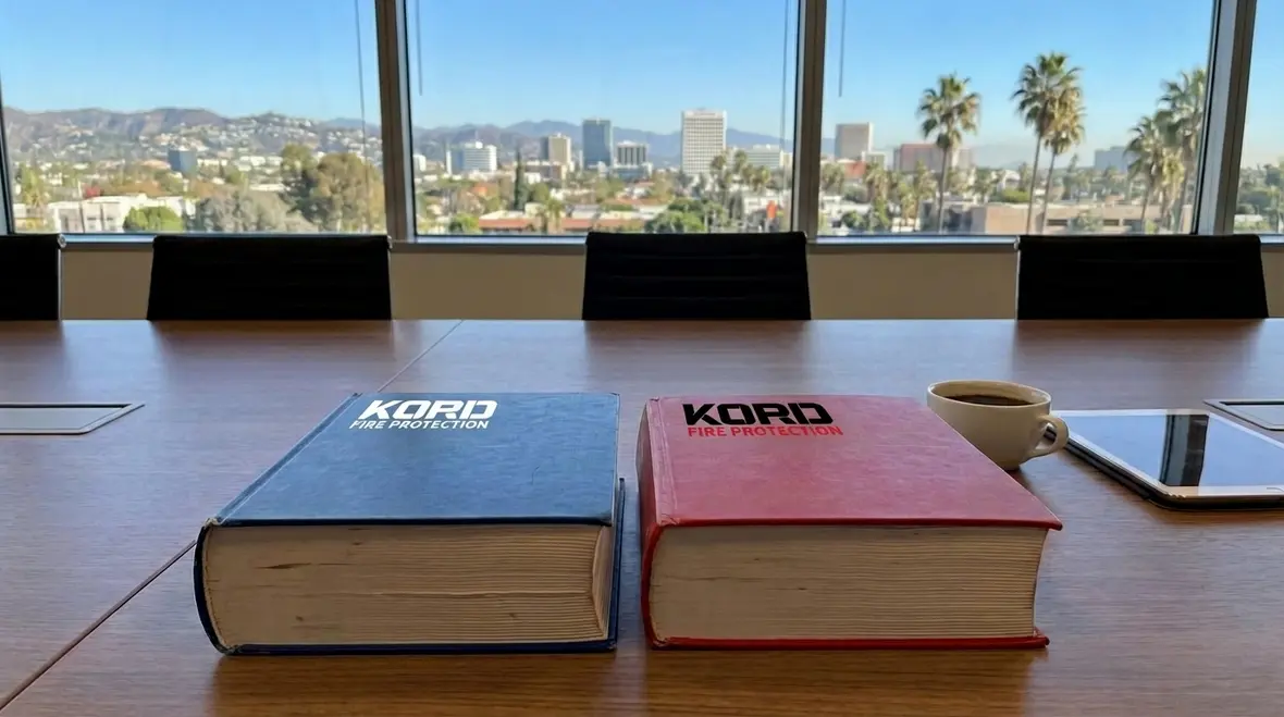 NFPA vs California Fire Code comparison