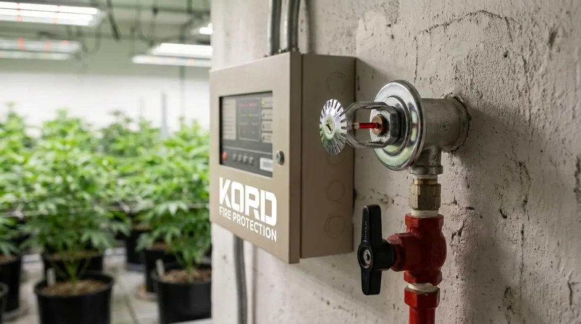 Fire risk overview in cannabis cultivation and extraction spaces