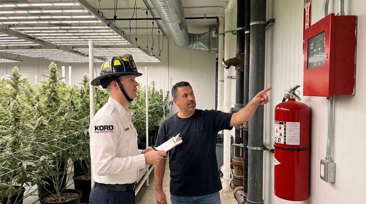 California fire code requirements for cannabis facilities
